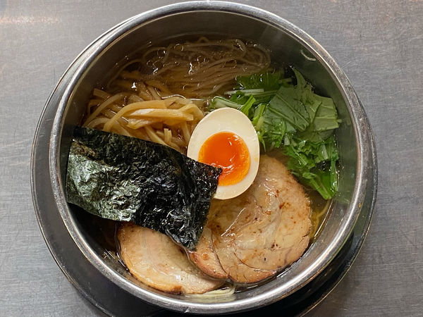 「炙りチャーシューらーめん（塩・まろ味）」@ZUND-BARの写真