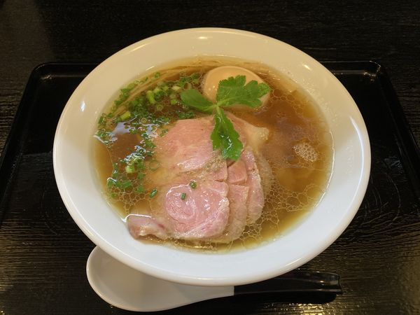 「特製醤油そば」@麺屋 中川會 住吉店の写真