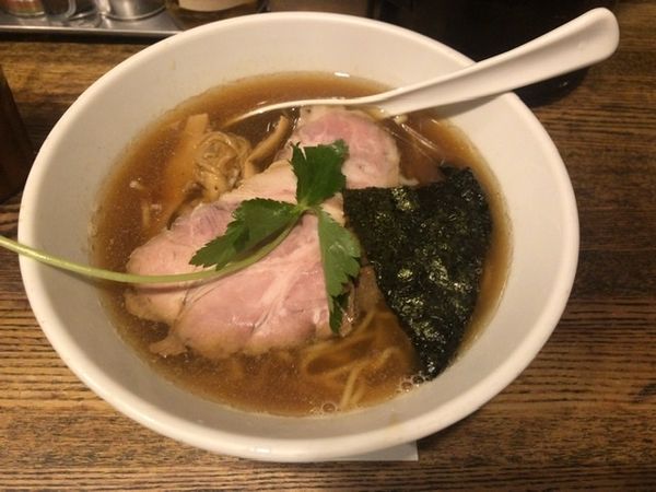 「平子煮干そば　800円」@新橋 纏の写真