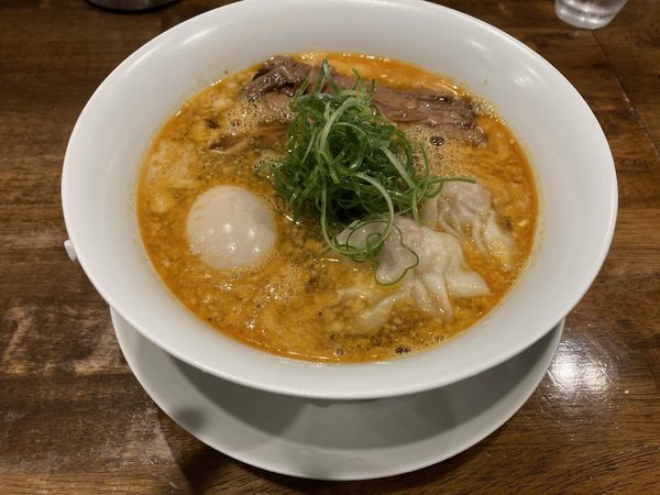 「特製担担麺＋替え玉」@創作麺工房 鳴龍の写真