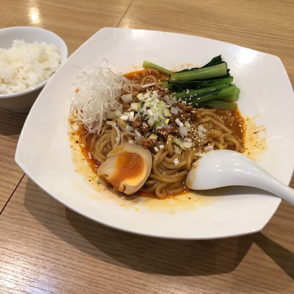 「汁なし担々麺」@寿限無担々麺 上野店の写真