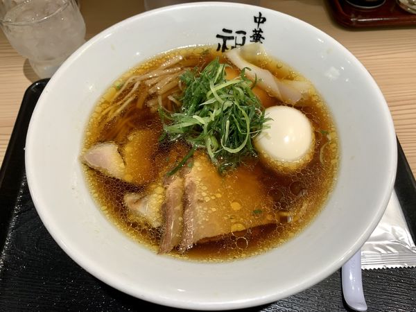 「中華そば贅の盛り1120円」@極上中華そば 福味 東京駅KITTE店の写真