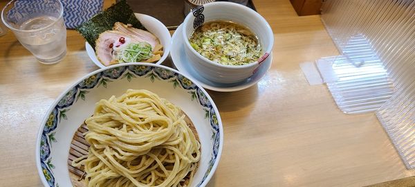 「豚と鴨のつけそば」@中華そば 多賀野の写真