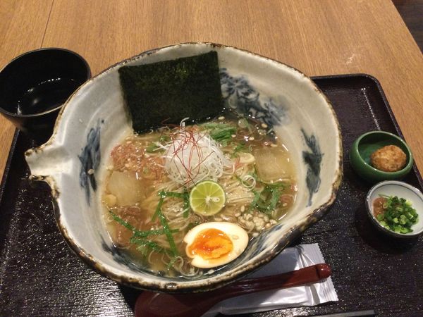 「【夏季限定】能登の冷やし潮そば(¥880)」@らーめん能登美の写真