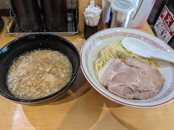 「つけ麺」@背脂煮干し中華そば 和市 新橋本店の写真