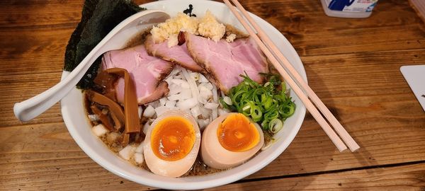 「特製背脂醤油」@井田商店の写真
