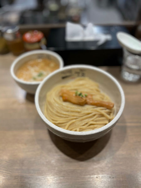 「にんにくつけ麺」@つけ麺 一頂の写真