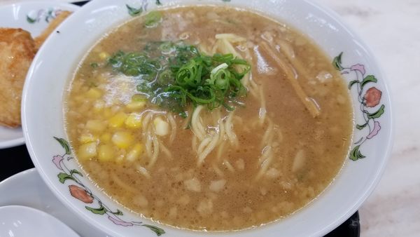 「味噌ラーメン　（Aセット）」@餃子の王将 アルピコプラザ松本店の写真