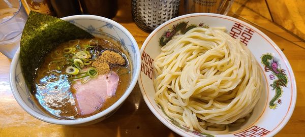 「つけ麺大盛」@なるめんの写真