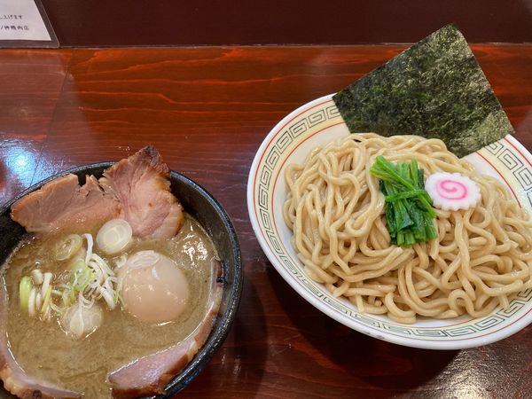 「つけ麺（全部入り）」@らーめん 五ノ神精肉店 煮干し編の写真