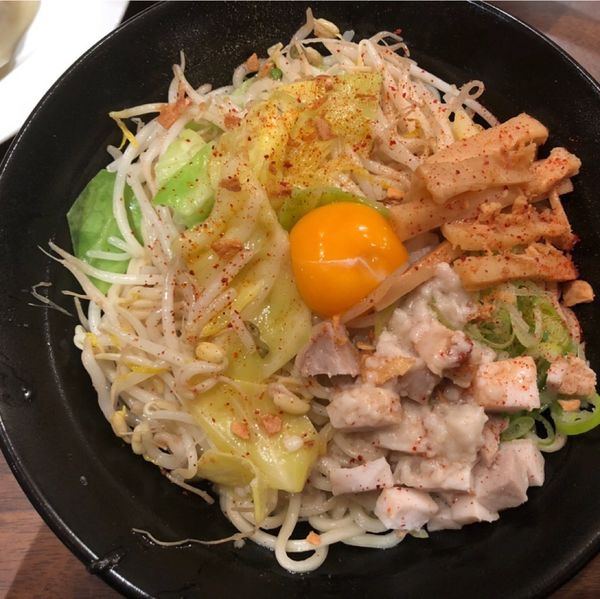 「汁無し野郎」@野郎ラーメン 海浜幕張店の写真