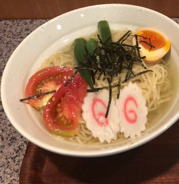 「だし漬けそば」@らーめん直久 新木場店の写真