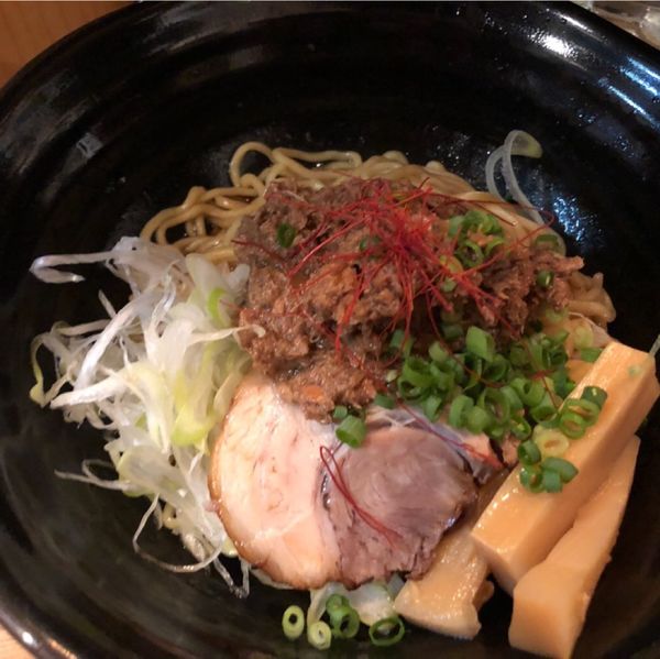 「さんままぜそば」@魚骨ラーメン 鈴木さんの写真