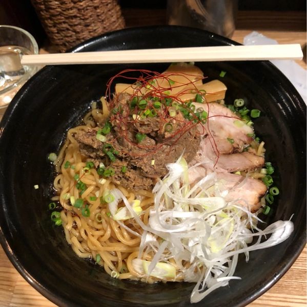 「さんままぜそば」@魚骨ラーメン 鈴木さんの写真