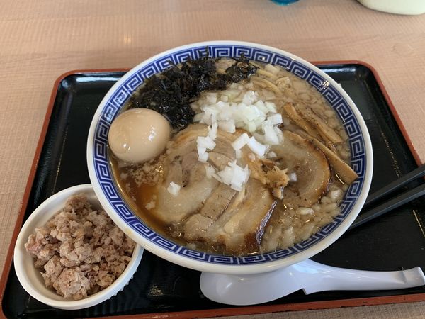 「背脂煮干しラーメン　特製ツバメ」@大勝軒てつの写真