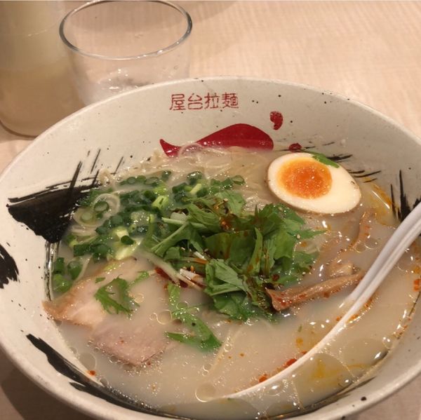 「豆乳らーめん」@屋台拉麺 一’s 幕張店の写真