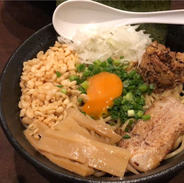 「まぜそば」@麺屋 よじむの写真