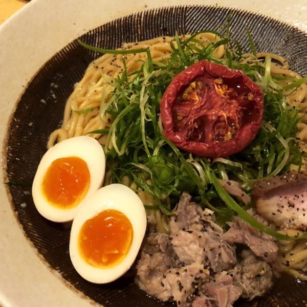 「富士幻豚和えそば」@饗 くろ㐂の写真