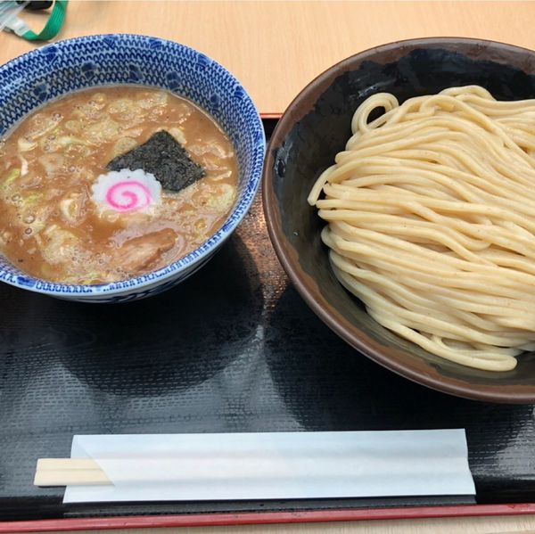 「特製つけ麺」@六厘舎 羽田空港店の写真