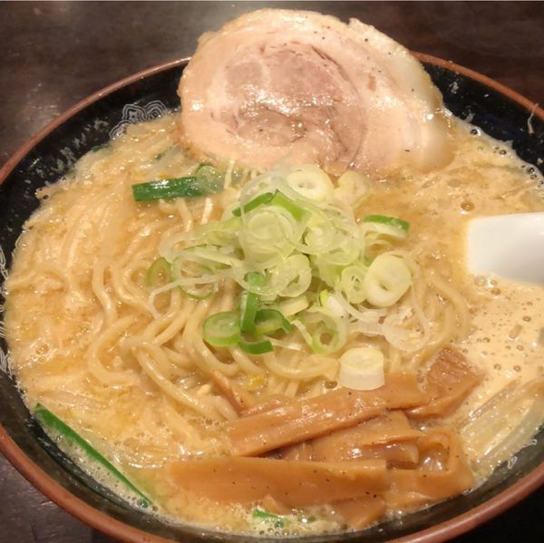 「味噌ラーメン」@旨みこってりらーめん 鐵 TETSU 蘇我本店の写真