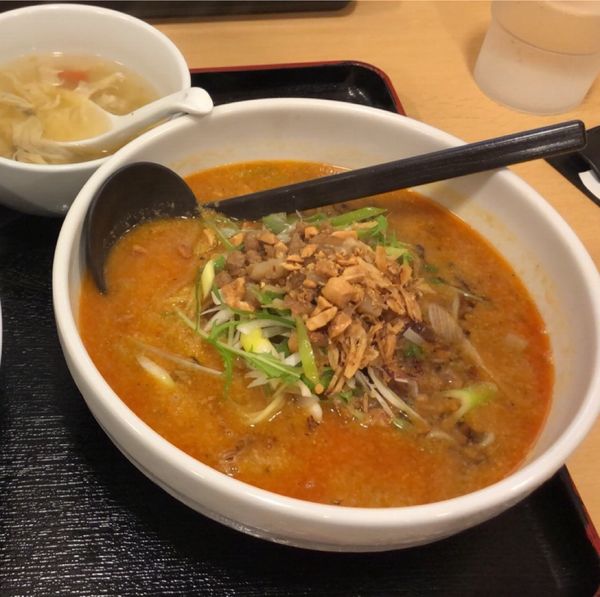 「天使坦々麺　醤油」@天使担々麺の写真