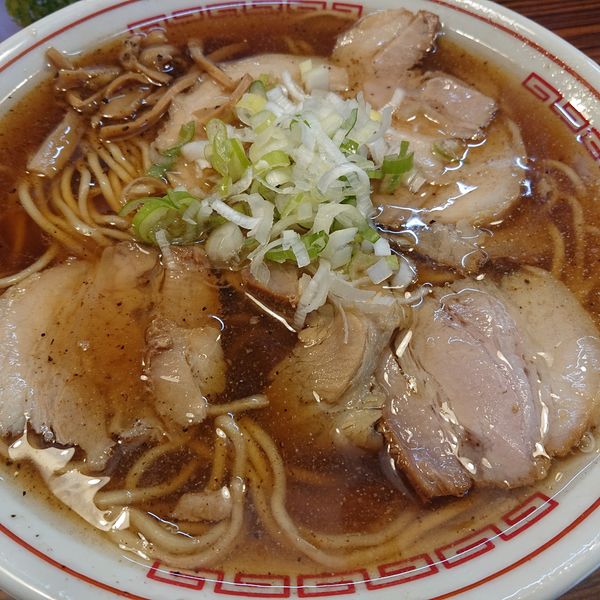 「チャーシューそば980円」@秋刀鮪だし 宣久の写真