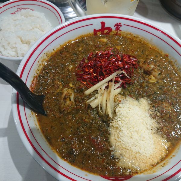 「ポパインド950円、ハイボール370円、プチライス」@蒙古タンメン 中本 町田店の写真