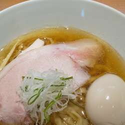 煮干しらぁめん 味玉のせ