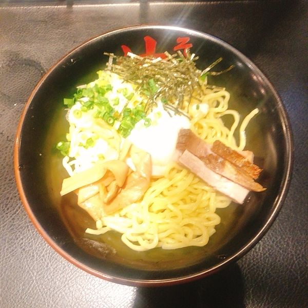 「辛味噌油そば」@東京油組総本店 市ヶ谷組の写真