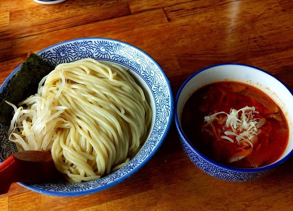 「辛味噌つけめん」@麺処 門つるの写真