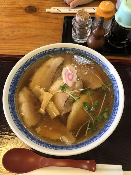 「チャーシューメン」@生蕎麦 一力の写真