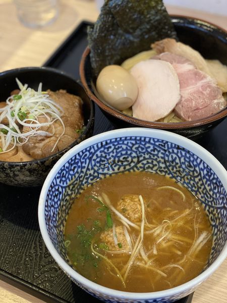「特製濃厚魚介つけ麺」@麺屋 一燈の写真