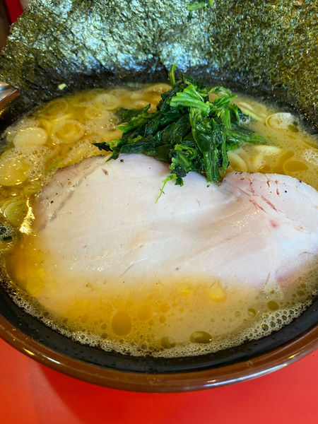 「のりラーメン ライス小」@どんとこい家の写真