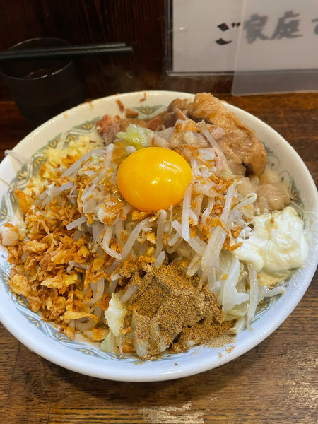 「塩まぜそばTP全部」@麺屋 鳳の写真