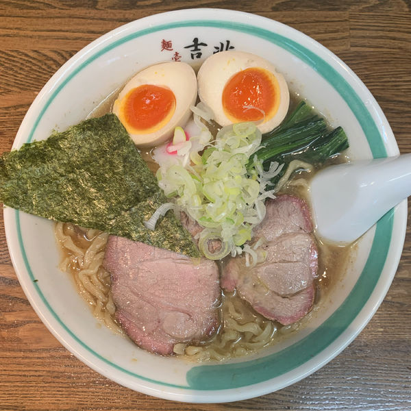 「支那そば 煮玉子」@青竹平打ち中華そば 麺壱吉兆の写真