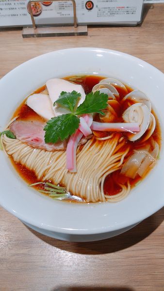 「蛤SOBA(醤油)」@むぎとオリーブ さいたま新都心店の写真