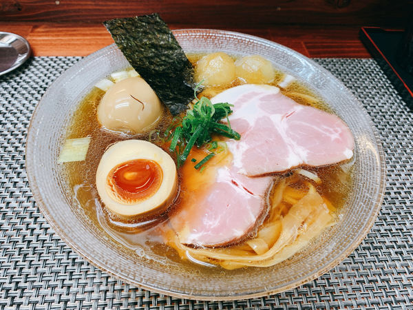 「煮干し鰮 冷やし 醤油」@麺や 睡蓮の写真