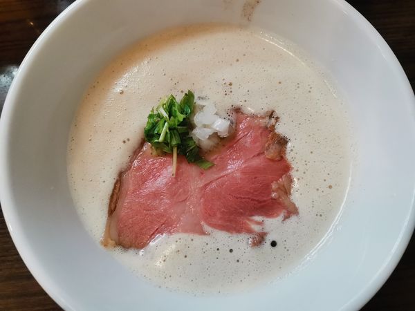 「TORI白湯らーめん」@麺～leads～なかのの写真
