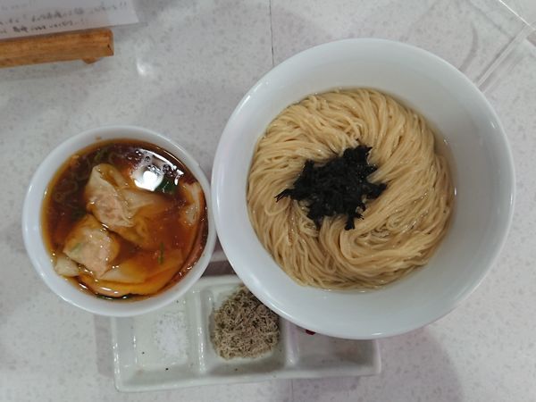 「【限定】特製昆布水醤油つけ麺」@ラーメン星印の写真