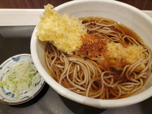 「いか天そば」@相州蕎麦 二俣川相鉄ライフ店の写真