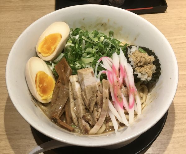 「まぜにぼ」@長尾中華そば 名古屋驛麺通り店の写真