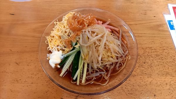 「五目冷やし中華」@大阪王将 三刀屋店の写真