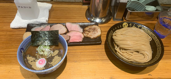 「特製つけ麺並」@中華蕎麦うゑずの写真