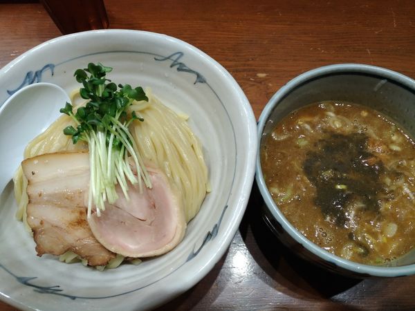 「煮干しつけ麺」@麺や百日紅の写真