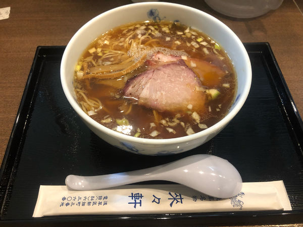 「らうめん（機械打ち）」@淺草 來々軒の写真