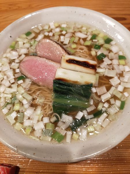 「鴨と焼葱の和soba」@和食と日本酒 大塚・みや穂の写真