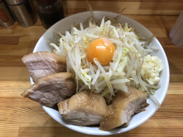 「肉増しまぜそば　並　醤油」@麺処 MAZERUの写真