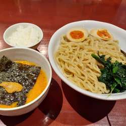 うにつけ麺、大盛