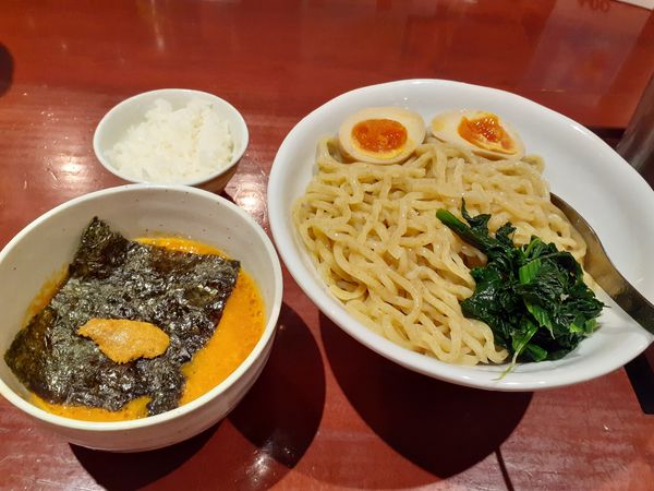 「うにつけ麺、大盛」@乃木坂 まる彦らーめんの写真