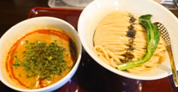「担々つけ麺940円　中盛（400g）※大盛まで同額」@つけめん・らーめん活龍 境店の写真